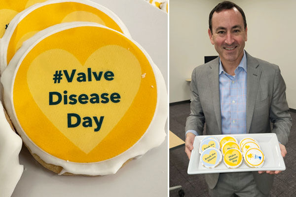 Heart Valve Day Cookies