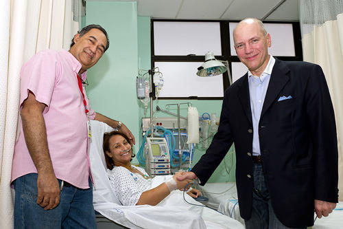 Dr. Adams, Dr. Guerrero and Mitral Valve Patient