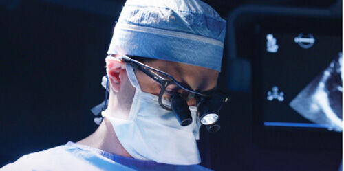 Dr. Christopher Mehta in Operating Room