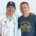 Dr. Eric Roselli with Heart Valve Patient