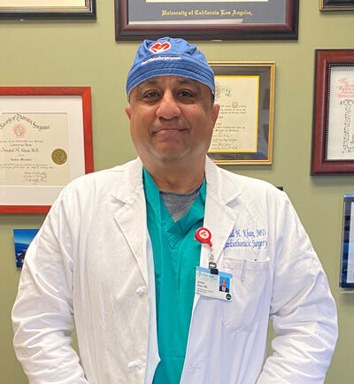 Dr. Junaid Khan - HeartValveSurgery.com Scrub Cap