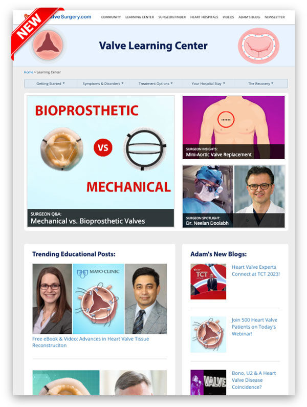 Heart Valve Learning Center