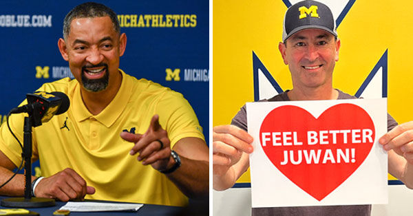 Juwan Howard, Michigan Basketball Coach, with Adam Pick