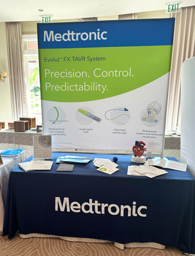 Medtronic Evolut TAVR Booth