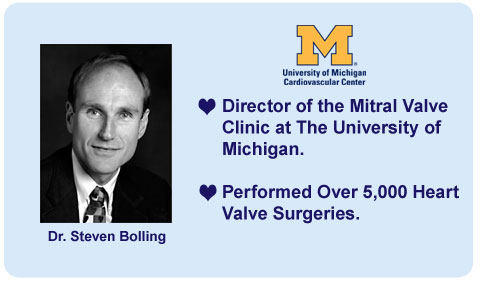Dr. Steven Bolling, University Of Michigan