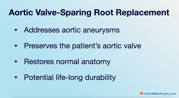 Aortic Valve-Sparing Root Replacement Advantages
