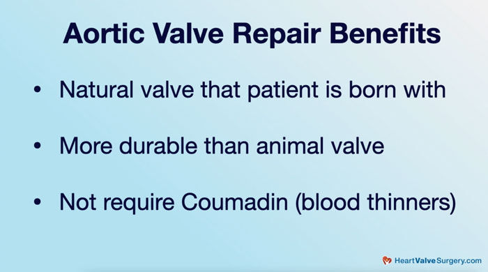 Aortic Valve Repair Benefits