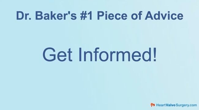 Dr. Baker's Ross Procedure Advice