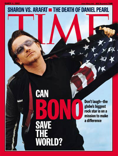 Time Magazine - Can Bono Save the World