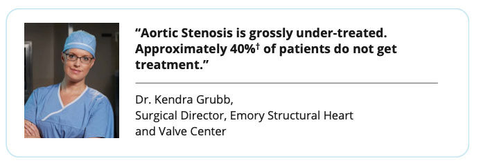 Kendra Grubb - Aortic Stenosis Undertreatment