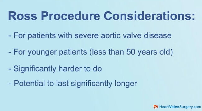Ross Procedure Considerations