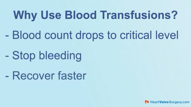 Why Do Surgeons Use Blood Transfusions?