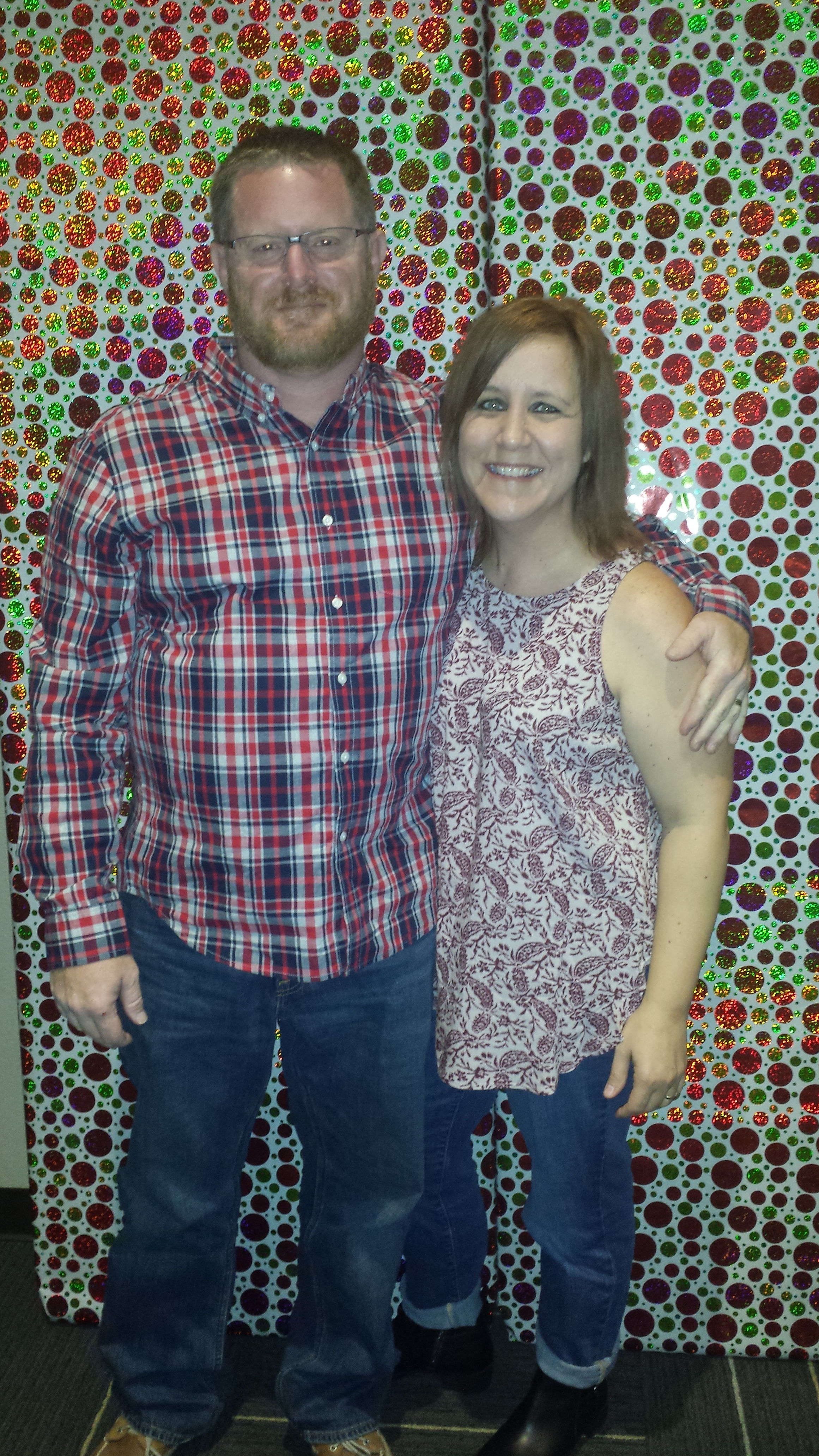 Dec 2015- Me and my sweet husband of 17 yrs Michael.