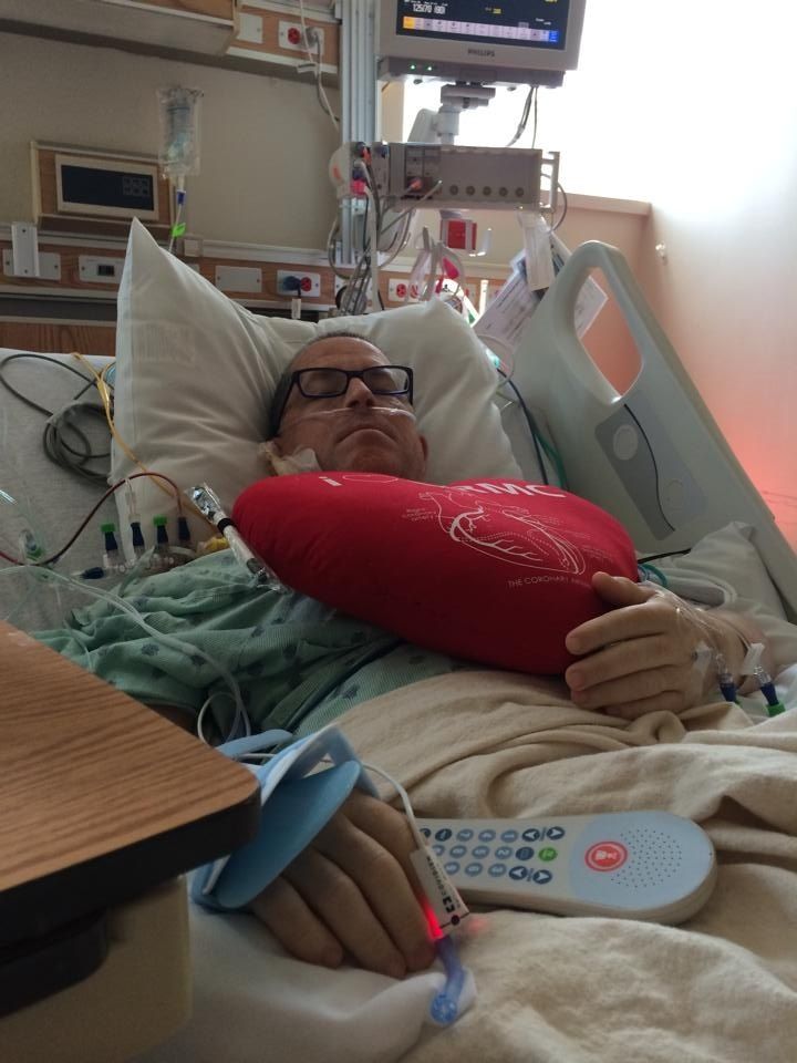 ICU excitement... hang on to that pillow people...