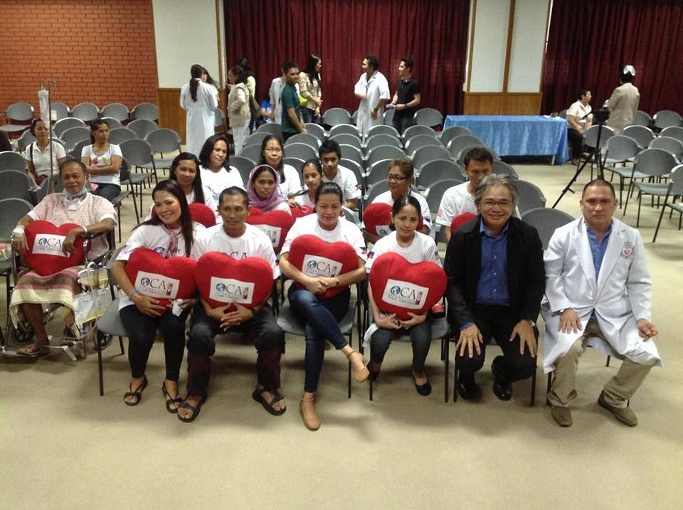 Taken last February 14 2014.. valentines day.. a little program for us..with Dr.Maruya and Dr. Vega..