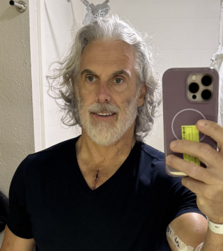 Nicholas Gilbert, heart valve patient