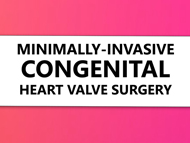 Congenital Heart Valve Disease and Minimally Invasive Surgery: What Should Patients Know?